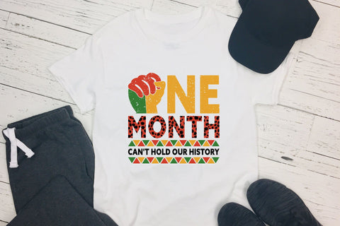 One Month Can't Hold Our History Sublimation Sublimation CraftLabSVG 