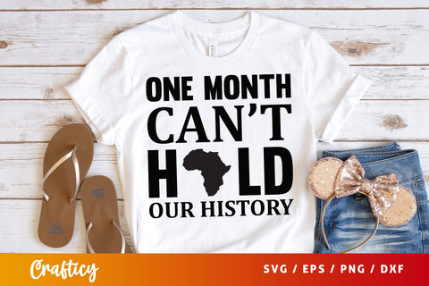 One month cant hold our history SVG Design SVG Designangry 