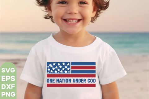 One nation under god, Patriotic Flag Svg Bundle, American Flag SVG Bundle, July 4th, Patriotic Svg, Fourth Of July,Funny Quote Svg,flag svg,flag PNG, SVG farhad farhad 