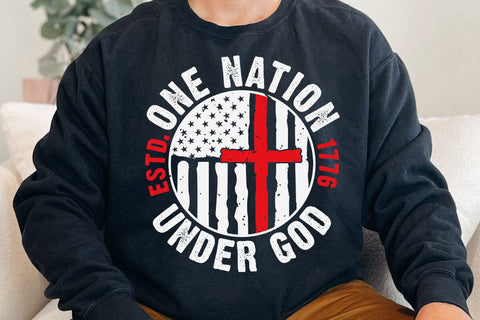 One Nation Under God SVG PNG Defend Second Amendment Patriotic Design America Usa Freedom Dad Gift SVG DesignDestine 