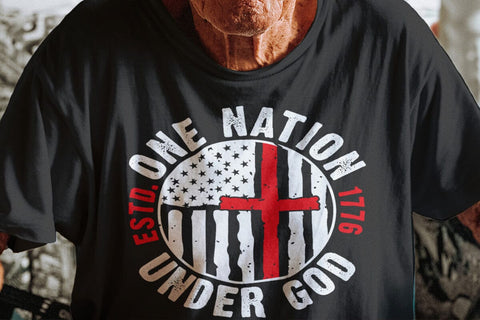 One Nation Under God SVG PNG Defend Second Amendment Patriotic Design America Usa Freedom Dad Gift SVG DesignDestine 