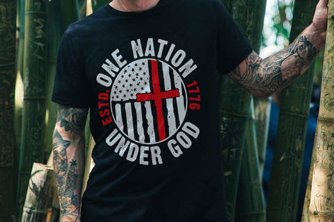 One Nation Under God SVG PNG Defend Second Amendment Patriotic Design America Usa Freedom Dad Gift SVG DesignDestine 