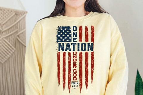 One Nation Under God SVG PNG SVG DesignDestine 