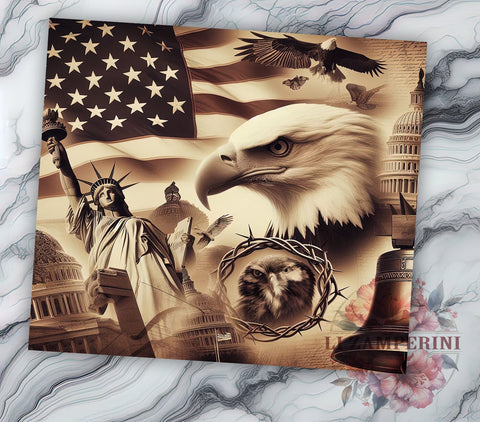 One Nation Under God Tumbler, Christian Tumbler Wrap, 20oz Sublimation Design, Faith-Based Drinkware, Digital Download Tumbler, Patriotic Tumbler Art, Unique Gift Tumbler Sublimation Li Zamperini 