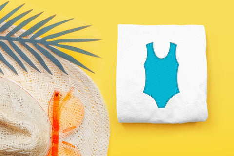 One Piece Swimsuit Mini Embroidery Embroidery/Applique DESIGNS Designed by Geeks 