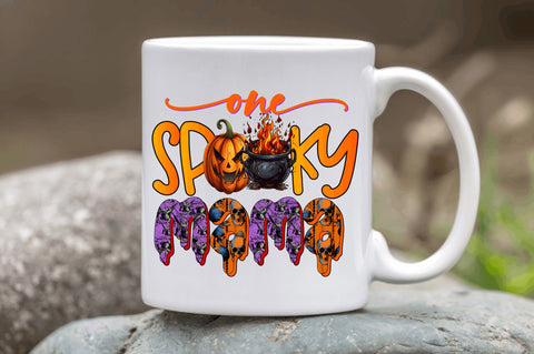 One spooky mama Sublimation Design Sublimation Regulrcrative 