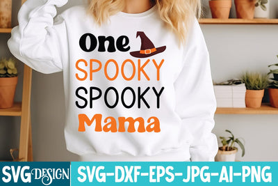 One Spooky Mama SVG Design Free Download SVG BlackCatsMedia 