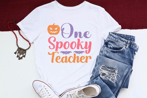 One Spooky Teacher SVG Angelina750 