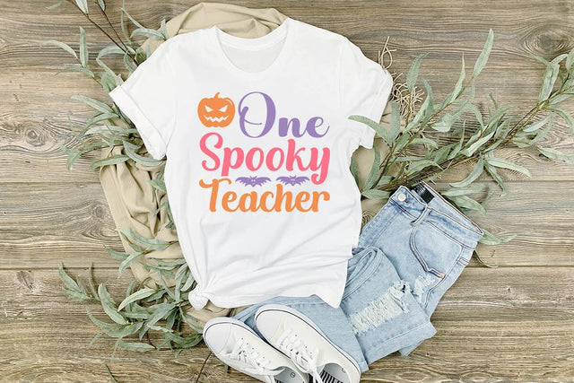 One Spooky Teacher SVG Angelina750 