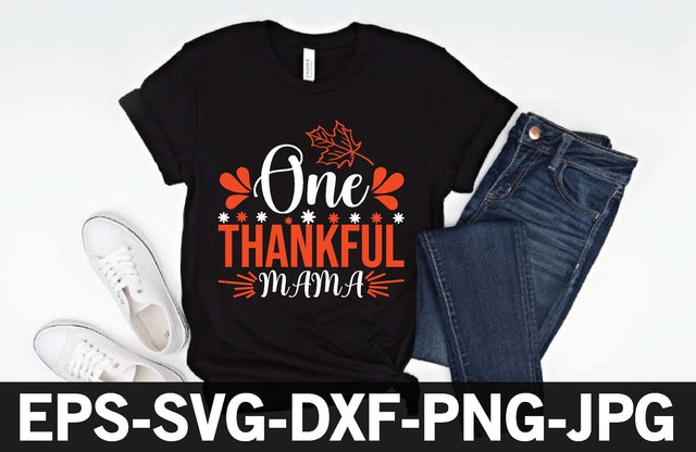 one thankful mama svg SVG designer krishna 
