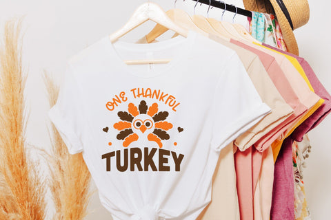 One Thankful Turkey SVG SVG CraftLabSVG 