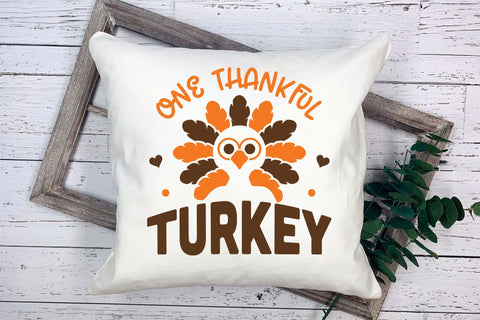 One Thankful Turkey SVG SVG CraftLabSVG 