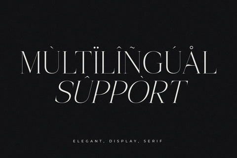 Onesta Vigano – Elegant Display Serif Font Storytype Studio 