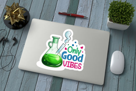 Only good vibes Sticker Design Sublimation Regulrcrative 