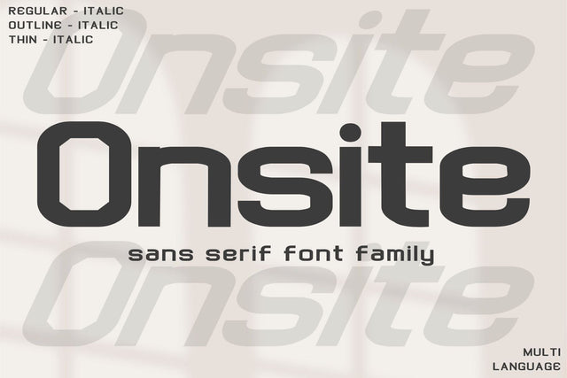 Onsite Font Afandi Studio 
