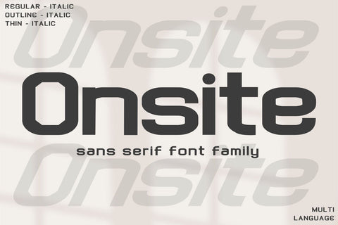 Onsite Font Afandi Studio 
