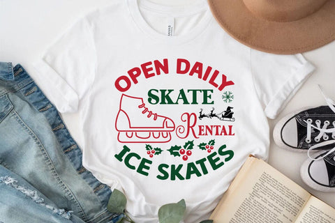 Open Daily Skate Rental Ice Skates SVG Angelina750 