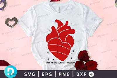 Open heart surgery Svg Design SVG Regulrcrative 