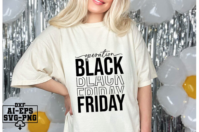 Operation Black Friday Svg Cut Files Creative Art SVG CraftlabSvg55 