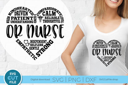 OR Nurse svg, an Operating Room Nurse design. Surgery or surgical nurse SVG SVG Cut File 