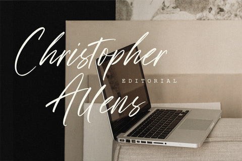 Orange Sunset Font Font Balpirick 