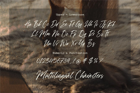 Orange Sunset Font Font Balpirick 