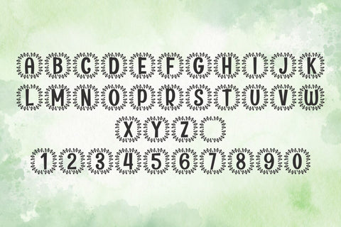 Ornalis Monogram Font Font Dm Letter Studio 