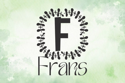 Ornalis Monogram Font Font Dm Letter Studio 