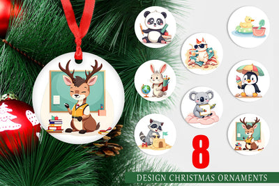 Ornament Adorable School Summer Sublimation artnoy 