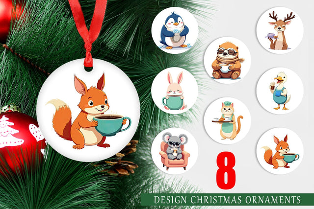 Ornament Animal Finest Brew Sublimation artnoy 
