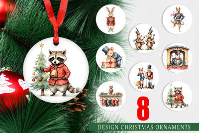 Ornament Animal Toy Soldiers Sublimation artnoy 