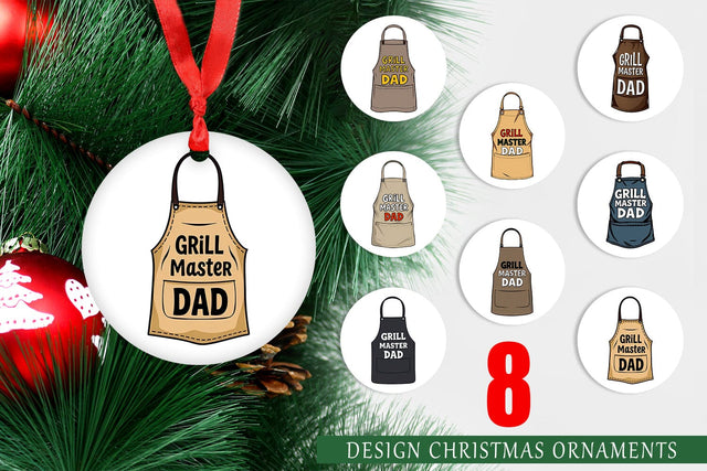 Ornament Apron Sublimation artnoy 