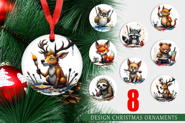 Ornament Art Grumps Sublimation artnoy 