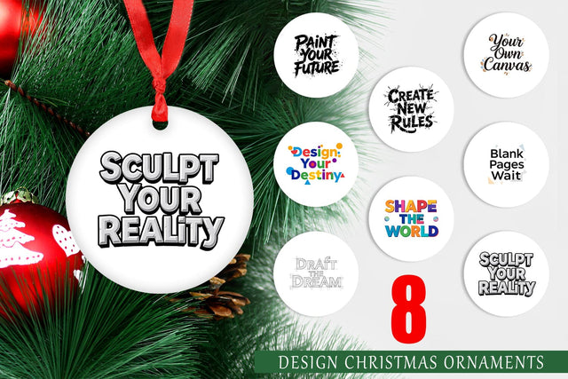 Ornament Artistic Creative Destiny Quote Sublimation artnoy 