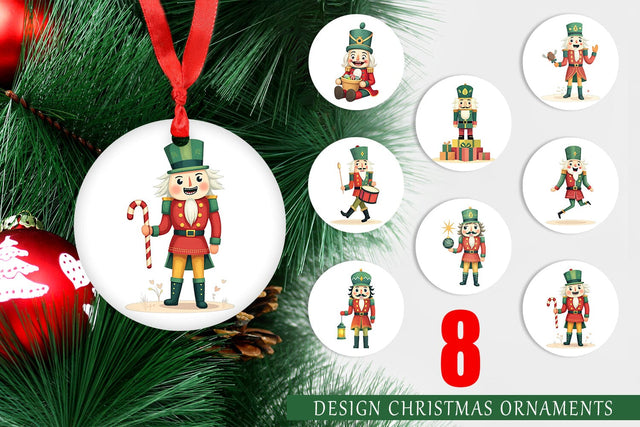 Ornament Baby Nutcracker Fun Sublimation artnoy 