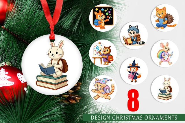 Ornament Backpack Buddies Sublimation artnoy 