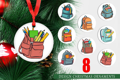 Ornament Backpack Sublimation artnoy 