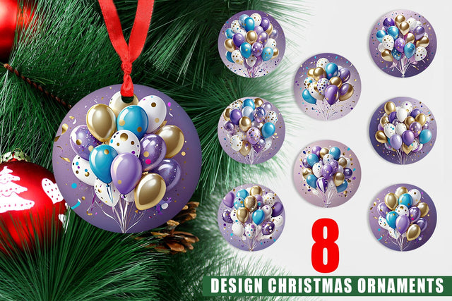 Ornament Balloons Sublimation artnoy 