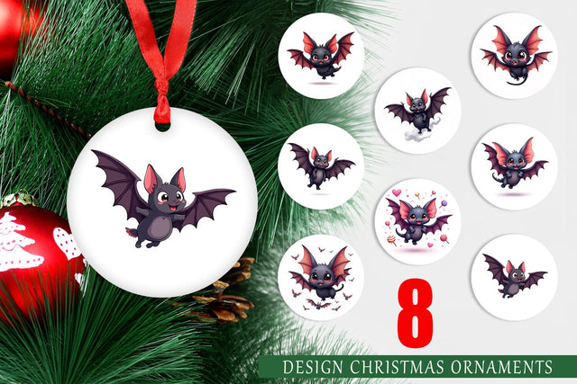 Ornament Bat Variations Sublimation artnoy 