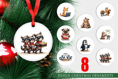 Ornament Black Friday Frenzy Sublimation artnoy 