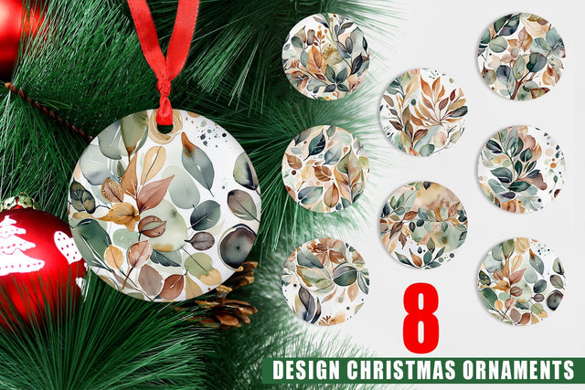 Ornament Botanical Organic Pattern Sublimation artnoy 