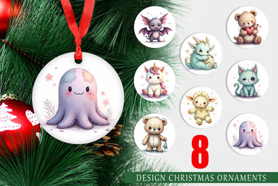 Ornament Broken Plushie Spirits Sublimation artnoy 