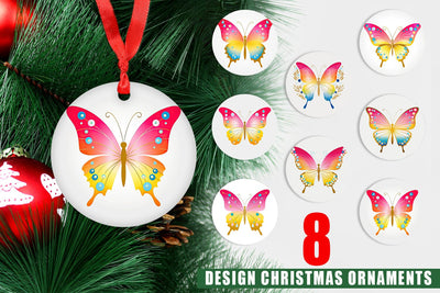 Ornament Butterfly Sublimation artnoy 