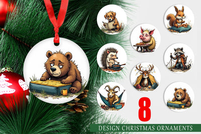 Ornament Camping Grumps Sublimation artnoy 