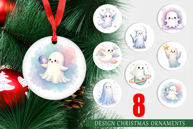 Ornament Celestial Ghosts Sublimation artnoy 