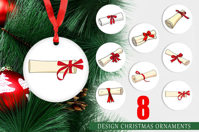 Ornament Certificate Sublimation artnoy 
