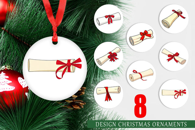 Ornament Certificate Sublimation artnoy 