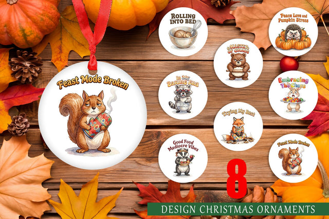 Ornament Chaotic Retro Baking Watercolor Sublimation artnoy 