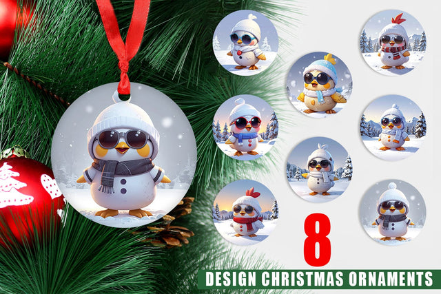 Ornament Chicks Sublimation artnoy 