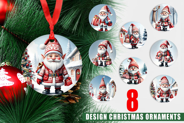Ornament Christmas Elf Sublimation artnoy 